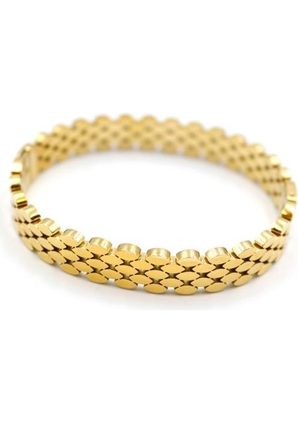 Oval Bilezik - Altın