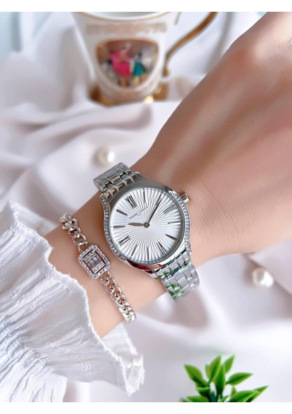 Çelik Kasa ve Kordon 2 Yıl Garantili 3 Atm Suya Dayanıklı Kadın Kol Saati RL.M0001.3 fiyatları