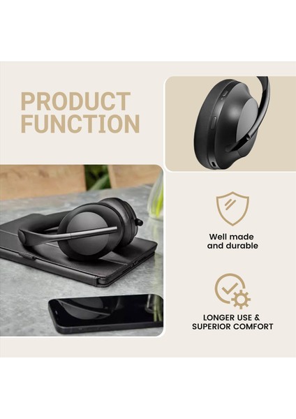 Bose Için Yedek Kulak Pedleri 700 NC700 Kulaklık Bellek Köpük Kulak Yastıkları Earpads Kulaklık Deri Kılıf Siyah (Yurt Dışından) indirimleri