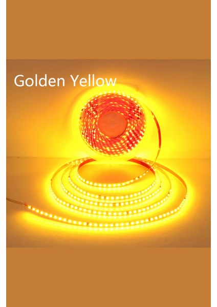 220 Volt Şerit LED Dim Edilebilir 10 cm De Bir Kesilebilir Sarı (Amber) IP65 Şerit LED (5 Metre) fiyatları