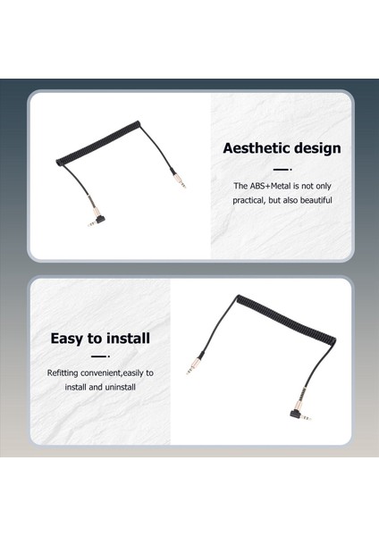 3 5mm Audio Aux Kablo Jack 3 5 Jack Gold Kaplama 90 Derece Açı Kablosu 3 5mm Erkek Ila Erkek Iphone Siyah Için (Yurt Dışından) fırsatları