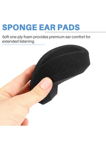 Yedek Grado Kulaklık G Yastık - GS1000I GS1000E PS1000 PS1000E &amp More - Siyah Çift (Yurt Dışından) fırsatları