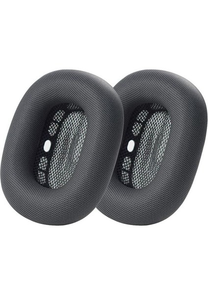Apple Için Max Kulaklık Sünger Kapak Kulaklıkları Çok Fonksiyonlu 1 Çift Kulak Pedi Aksesuar Koyu Gri (Yurt Dışından)