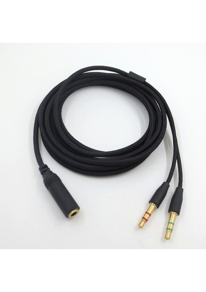 Kulaklık Kablosu Kulaklık Adaptörü Splitter Kulaklık Mikrofonu Razer Electra/kraken Pro 7 1 V2/hamme (Yurt Dışından) modelleri