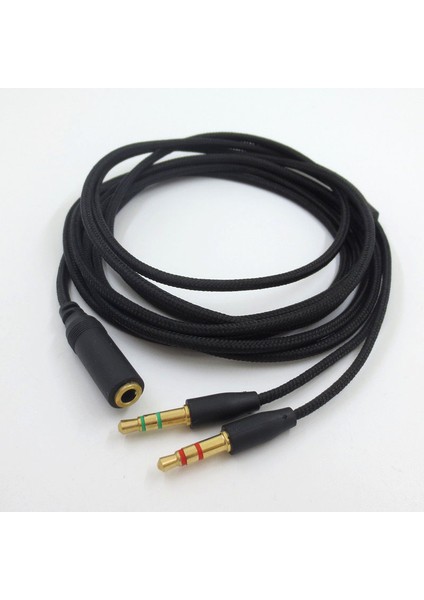 Kulaklık Kablosu Kulaklık Adaptörü Splitter Kulaklık Mikrofonu Razer Electra/kraken Pro 7 1 V2/hamme (Yurt Dışından) fırsatları
