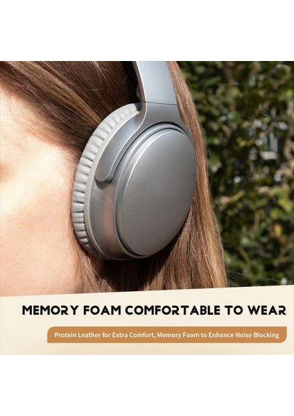 Bose Sesircomfort 35 QC35 QC25 Qc2 QC15 Kulak Çevresinde Ae2 AE2I AE2W Kulaklıklar / Kulak Fincanları / Kulak Örtüsü / Earpads Onarım Parçaları (Gri) Için Yedek Kulak Pedleri (Yurt Dışından) indirimleri