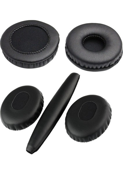 1pair 70MM Kulak Pedleri Sennheiser HD25 ve 1 Çift Siyah Kulak Yastıkları Bose Qc3 Sessiz Konfor 3 (Yurt Dışından) fırsatları