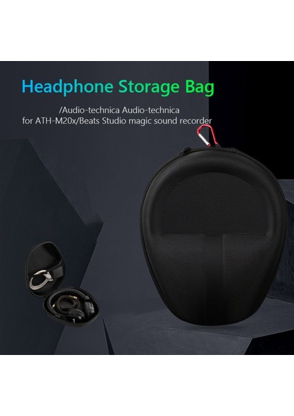 Sert Eva Seyahat Taşıma Kılıfı Bluetooth Kulaklık Depolama Torbası Kapağı Sony WH-CH720N WH-CH520N WH-1000XM4 Kulaklık (B) (Yurt Dışından) fiyatları