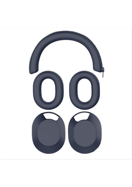 Kulaklık Kasası Kulaklık Koruyucu Kasa Kulaklık Kabuk Kapağı Headbeam Manşonu Için Headbeam Manşonu WH-1000XM5 Kulaklıklar Koyu Mavi (Yurt Dışından)