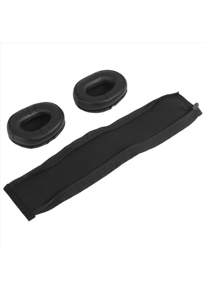 Kulaklık Sünger Deri Kasa Kulaklıklar Kafa Işını Koruyucu Kapak Audio-Technica Için Çapraz Işın Pad SR5BT Siyah (Yurt Dışından) modelleri