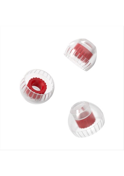 Çift Destek Yapısı Kulaklık Bellek Kulaklıkları Silikon Kulaklıklar 3 Çift Kulaklık Kulak Çıkarları S Boyut (Yurt Dışından)