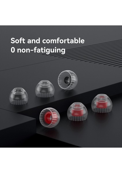 Çift Destek Yapısı Kulaklık Bellek Kulaklıkları Silikon Kulaklıklar 3 Çift Kulaklık Kulak Çıkarları S Boyut (Yurt Dışından) fiyatları