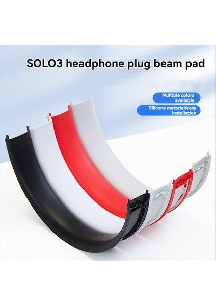 Yedek Kafa Bandı Kemeri Silikon Baş Bandı Beats Solo2 Solo3 Kulaklık Onarım Parçaları C (Yurt Dışından) fiyatları
