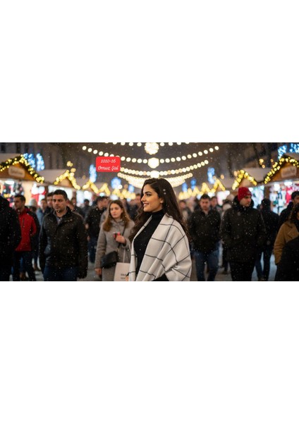 1010 Defacto Omuz Şal