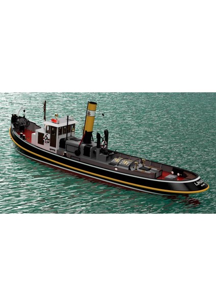 Türk Model 1/20 124 Liman 2 Römorkörü, R/c Dönüşebilir, Iç Detaylı ve Aydınlatma Ledli, 100 Cm. Ahşap Model Kiti indirimleri