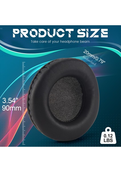 Kulaklıklar Kulak Pedleri Ön Pioneer HDJ1000 HDJ2000 HDJ1500 90MM Earpad Köpük Kapağı Için Yedek Yastıklar (Yurt Dışından) indirimleri