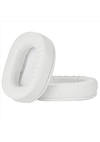 2x Kulak Yastıkları Bellek Köpüğü Kulak Padleri Kapak Yerinden Kulak Pedleri Ath M50X Için Uyuyor Ses Teknolojisi M40X M30 M20 Beyaz (Yurt Dışından) fiyatları
