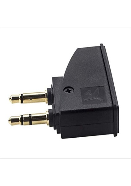 Uçuş Kulaklık Adaptörü 3 5 Mono Fiş - 2x3 5 Fişleri QC45 QC35 Qc3 QC25 QC20 Kulaklık Havayolu Adaptörü ile Uyumlu (Yurt Dışından) fiyatları