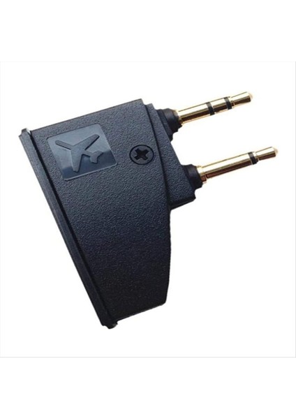 Uçuş Kulaklık Adaptörü 3 5 Mono Fiş - 2x3 5 Fişleri QC45 QC35 Qc3 QC25 QC20 Kulaklık Havayolu Adaptörü ile Uyumlu (Yurt Dışından) fırsatları