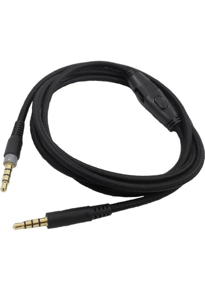 -Hyperx Cloud Alfa/-Hyperx Cloud Core Flight Everpon Kablosu Ses Kontrolü Ses Kontrolü Kulaklık Kablosu (Yurt Dışından)