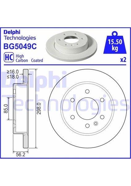 FREN DISKI ARKA MERCEDES SPRINTER B907 B910 2018 ELEKTRONIK PARK FRENI A9104232100