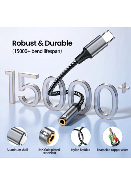 USB C Ila 3 5 mm Ses Kablo Adaptörü Tip C Ila 3 5 mm Jack Kulaklık Adaptörü MacBook Huawei Xiaomi Samsung Galaxy (Yurt Dışından) indirimleri