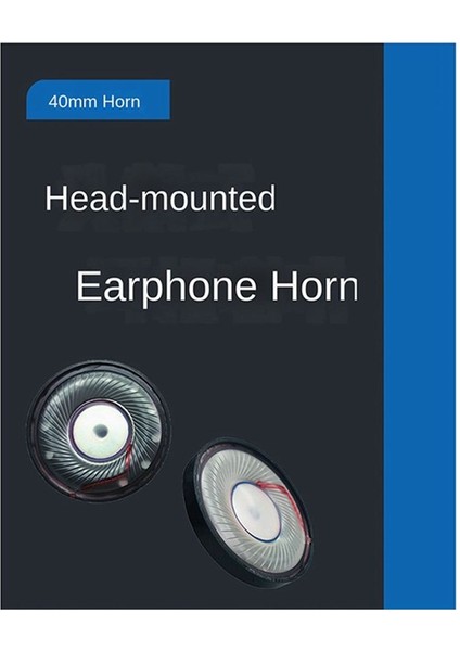 Kulaklık Hoparlörü 40MM Hoparlör Dıy Kulaklık Hoparlörü Kompozit Membran Hoparlör Kulaklık Hoparlör Sürücüsü (Yurt Dışından) fırsatları