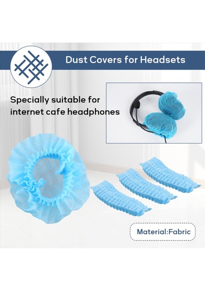 100 Pcs Tek Kullanımlık Hijyenik Hijyenik Earpad Kulak Padleri Yastıklar Kulaklıklar Için Gerilebilir Kumaş (Yurt Dışından) indirimleri