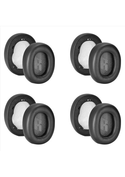 4x Kulak Yastık Bellek Köpük Kulak Pedleri Yedek E65 E65BTNC / Duet Nc / Live 650BTNC Live 660 Btnc ile Uyumlu (Yurt Dışından)