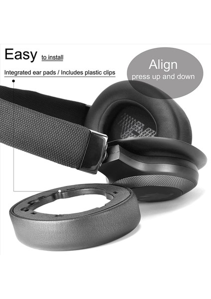 4x Kulak Yastık Bellek Köpük Kulak Pedleri Yedek E65 E65BTNC / Duet Nc / Live 650BTNC Live 660 Btnc ile Uyumlu (Yurt Dışından) fiyatları