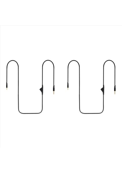Astro A10 A40/A40TR Kulaklıklar Için 2x Yedek Kablo Hacim Kontrol Fonksiyonu ile Oyun Kulaklık Kablosu 2 0m (Yurt Dışından)