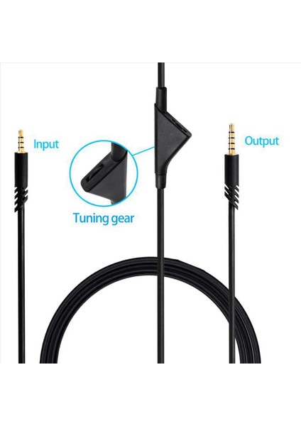 Astro A10 A40/A40TR Kulaklıklar Için 2x Yedek Kablo Hacim Kontrol Fonksiyonu ile Oyun Kulaklık Kablosu 2 0m (Yurt Dışından) fırsatları
