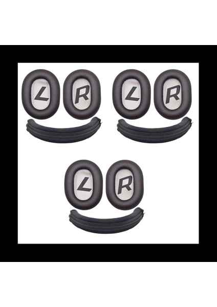 3x Kulak Pedleri Kafa Bandı Kulak Yastık Kulak Kapları Kulak Kapağı Plantronics Backbeat Pro 2 Se 8200UC Kulaklık (Yurt Dışından) fiyatları