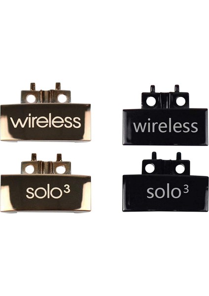 2pcs Menteşe Yedek Kafa Bandı Konnektörü Menteşe Klipsi Beats Solo 3 Parlak Siyah ve Altın (Yurt Dışından)