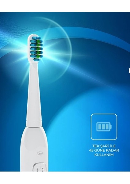 PSC74 Şarjlı Diş Fırçası — 500 Mah, Ipx7, 5 Mod, 3+1 Yedek Başlık modelleri