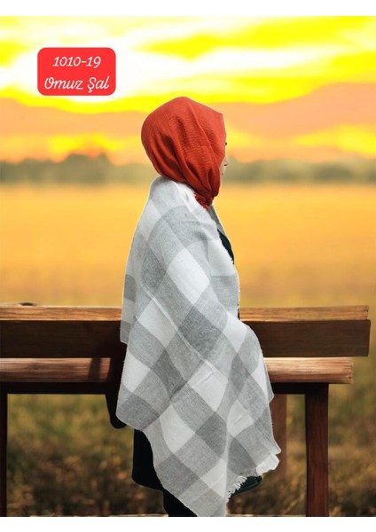 1010 Defacto Omuz Şal
