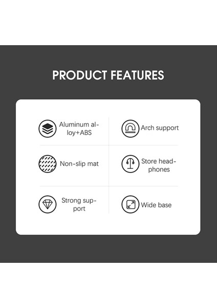 Kulaklık Standı Için Şık Kaymaz Kulaklık Tutucu Maks (Yurt Dışından) indirimleri