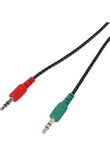 Bilgisayar Için 2x Kulaklık Ayırıcı Pc Ses ve Mikrofon Için Kulaklık Adaptörü 3 5mm Dişi Ila Çift 3 5 mm Erkek (Yurt Dışından) fırsatları