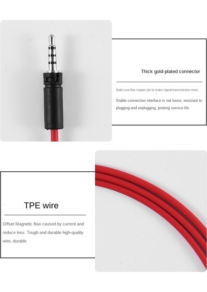 Momentum Kulaklıkları Için Yedek Ses Kablosu Bluetooth Kordon Kulaklıkları Mikrofon Remoter-Black ile Ses Kablosu (Yurt Dışından) fırsatları