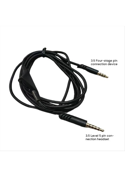 Yedek Kulaklık Kablosu 3 5mm Hacim Kontrolü Astro A40TR/A40/A10 Kulaklıklar Için Astro A40TR/A10 Kulaklıklar Düğme (Yurt Dışından) modelleri