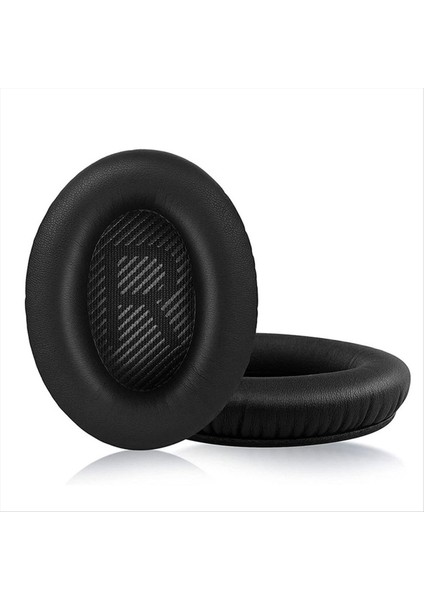 Bose Için Yedek Earpads QC35 QC35 Iı Kulaklıklar Onarım Parçaları Siyah (Yurt Dışından)