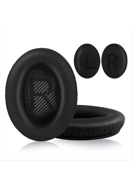 Bose Için Yedek Earpads QC35 QC35 Iı Kulaklıklar Onarım Parçaları Siyah (Yurt Dışından) fırsatları
