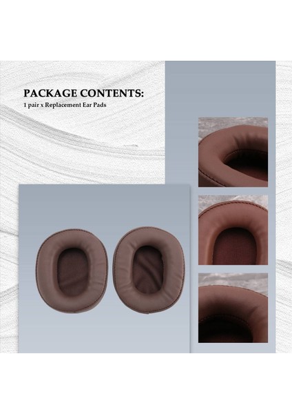 Kulak Yastıkları Bellek Köpüğü Kulak Padleri Ath M50X Için Yedek Kulak Pedleri (Yurt Dışından) indirimleri