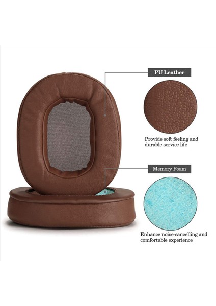 4x Kulak Yastıkları Bellek Köpüğü Kulak Padleri Ath M50X Için Yedek Kulak Pedleri (Yurt Dışından) indirimleri