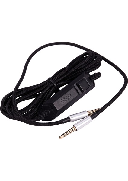 Logitech Astro A10 A40 Kulaklık Için Yedek Ses Kablosu Birçok Kulaklık Mikrofon Hacim Kontrolüne Uyuyor (Mikrofonlu) (Yurt Dışından)
