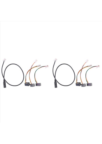 2 Set 4P4C Rj9 Kablosu 3 5mm Akıllı Telefon Kulaklığı Rj9 Adaptör Kablosu Ip Telefon Telefonu Için Adaptör Kablo Dönüştürücüsü (Yurt Dışından)