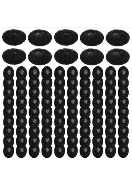 Fasdga 100 Pcs Siyah Sünger Kulaklık Kulaklık Kapak Kulak Pedleri Kapak Değiştirme (Yurt Dışından) fiyatları