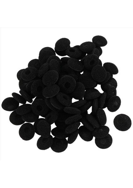 Fasdga 100 Pcs Siyah Sünger Kulaklık Kulaklık Kapak Kulak Pedleri Kapak Değiştirme (Yurt Dışından) fırsatları