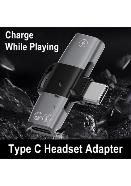 Otg 2 1 Double USB Tip C Tip C Tip C Jack Aux Audio Kulaklık 15W Şarj Cihazı Adaptörü Iphone 15 Pro Samsung B Için (Yurt Dışından) indirimleri