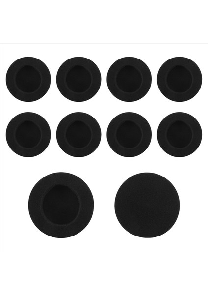 Kalınlaştırılmış Kulaklık Kapağı Kulak Ped Sünger Kapağı 60MM Değiştirilebilir Kulaklık Aksesuarı Koruyucu Kapak Evrensel (Yurt Dışından)